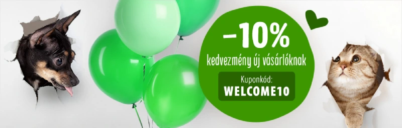 Zooplus.hu -10% állandó kedvezmény új felhasználóknak