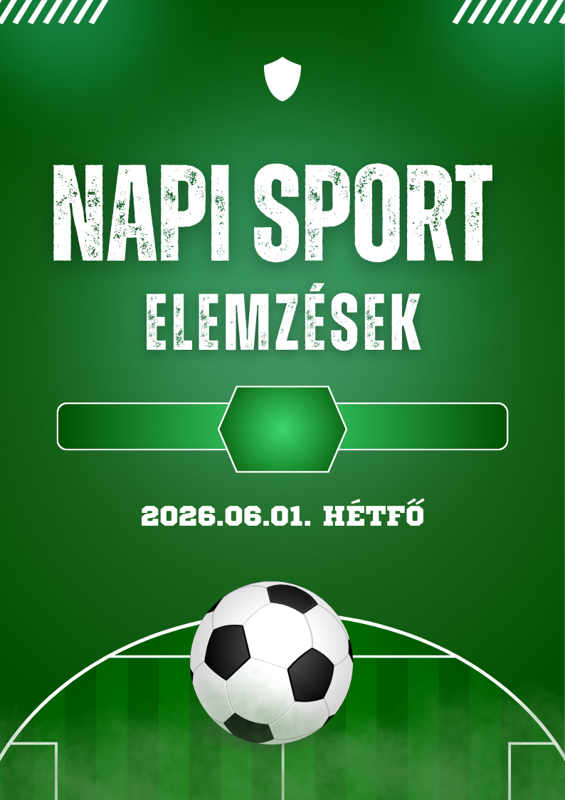 Fiatal férfi kosárlabdázó pózban, fekete háttéren nagy „NUTI SPORT” felirat és „Elemzések” szöveg.
